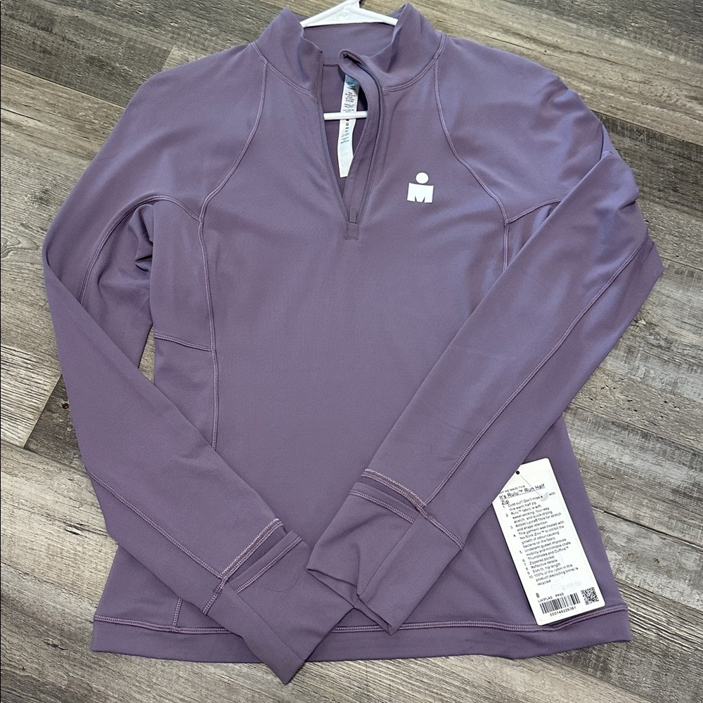 Lululemon Ironman It’s Rulu Run Half Zip